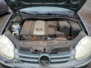 2008 Volkswagen Rabbit S z VIN WVWDA91K78W154569, wystawiony jako Copart lot #42245345 z przebiegiem 131 742 mil mil oraz Szkoda całkowita • Salvage title. Historia ofert i sprzedaży dostępna na DreamBid. Obrazek 12.
