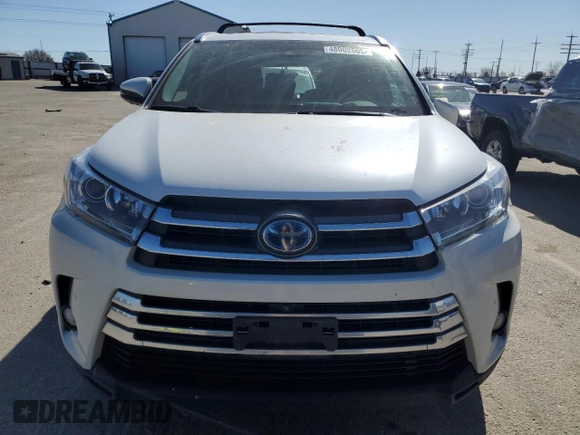 2017 Toyota Highlander Hybrid Limited with VIN 5TDDGRFH5HS027024, listed as a Copart auction lot 48002505 with 64,372 mi miles and Salvage title. Bid and sale history available at DreamBid. Image 5.