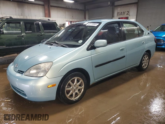 2003 Toyota Prius with VIN JT2BK18UX30081263, listed as a Copart auction lot 49173095 with 104,568 mi miles and Salvage Title. Bid and sale history available at carsss.com. Image 1.
