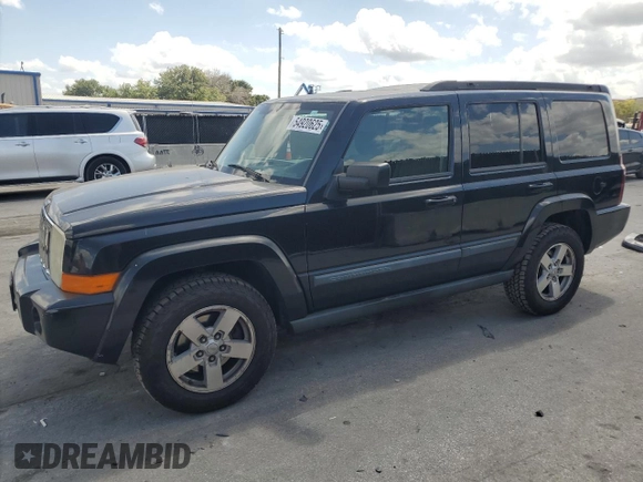 2008 Jeep Commander Sport with VIN 1J8HH48K08C209220, listed as a Copart auction lot 54920625 with 234,573 mi miles and Salvage Title. Bid and sale history available at DreamBid. Image 1.