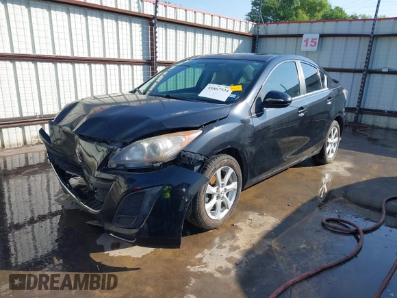 2010 Mazda Mazda3 i Touring with VIN JM1BL1SF7A1261208, listed as a IAAI auction lot 41867534 with 158,203 mi miles. Bid and sale history available at carsss.com. Image 23.