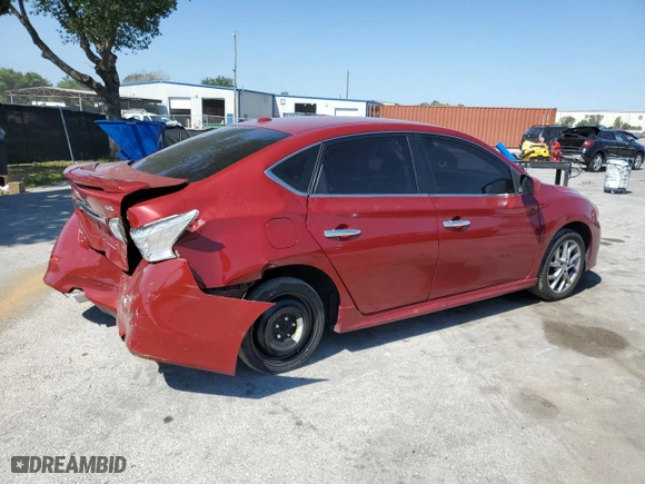 2013 Nissan Sentra SR with VIN 3N1AB7AP4DL796380, listed as a Copart auction lot 53377945 with 90,551 mi miles and Salvage Title. Bid and sale history available at carsss.com. Image 3.