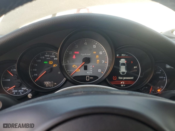 2013 Porsche Panamera S Hybrid with VIN WP0AD2A75DL045374, listed as a Copart auction lot 75343984 with 99,047 mi miles and Clean Title. Bid and sale history available at carsss.com. Image 9.