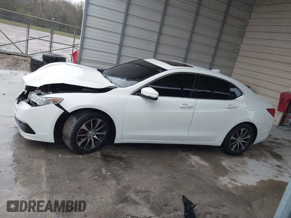 2015 Acura TLX with VIN 19UUB1F38FA017524, listed as a IAAI auction lot 41655481 with Not Provided miles and . Bid and sale history available at DreamBid. Image 13.