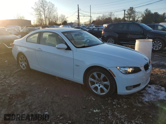 2007 BMW 3 Series 328xi with VIN WBAWC33517PD05230, listed as a Copart auction lot 89274465 with 145,611 mi miles and Salvage Title. Bid and sale history available at DreamBid. Image 4.