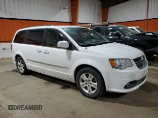 2017 Dodge Grand Caravan Crew Plus with VIN 2C4RDGDG0HR686411, listed as a Copart auction lot 43942305 with 200,408 mi miles and Clean Title. Bid and sale history available at DreamBid. Image 4.
