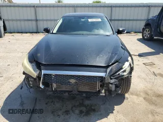 2014 Infiniti Q50 Premium with VIN JN1BV7AR8EM686789, listed as a Copart auction lot 53973905 with 130,695 mi miles and Salvage title. Bid and sale history available at DreamBid. Image 5.