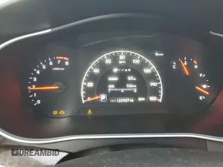 2014 Kia Cadenza Premium with VIN KNALN4D77E5130751, listed as a Copart auction lot 81950874 with 122,437 mi miles and Salvage Title. Bid and sale history available at carsss.com. Image 9.