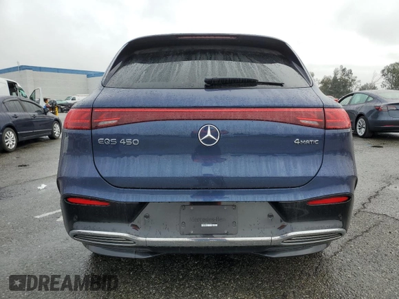 2023 Mercedes-Benz EQS 450 z VIN 4JGDM2EB3PA018729, wystawiony jako Copart lot #43783485 z przebiegiem Nie podano mil oraz Szkoda całkowita • Salvage title. Historia ofert i sprzedaży dostępna na DreamBid. Obrazek 6.