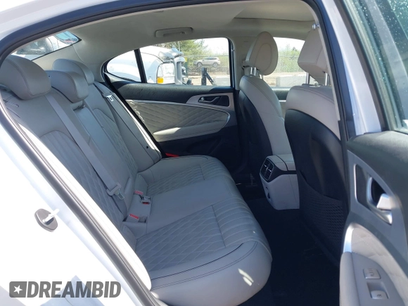 2019 Genesis G70 Advanced with VIN KMTG34LE2KU030490, listed as a IAAI auction lot 41976903 with 61,660 mi miles and . Bid and sale history available at carsss.com. Image 8.