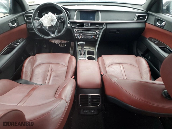 2017 Kia Optima SX with VIN 5XXGW4L21HG125603, listed as a Copart auction lot 84327794 with 75,342 mi miles and Salvage Title. Bid and sale history available at carsss.com. Image 8.