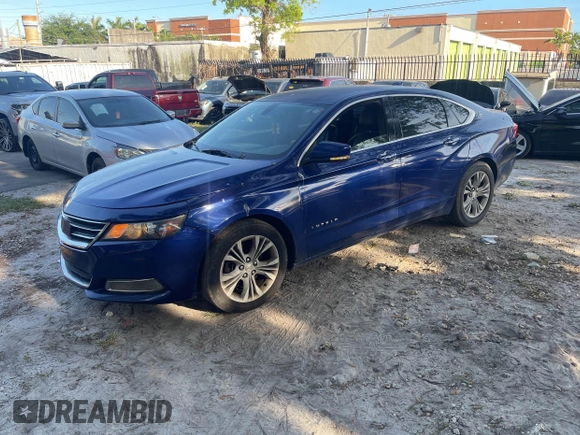 2015 Chevrolet Impala LT with VIN 2G1125S38F9270667, listed as a IAAI auction lot 42228297 with 161,140 mi miles and . Bid and sale history available at DreamBid. Image 2.