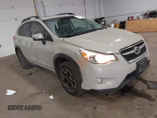 2015 Subaru XV Crosstrek Limited with VIN JF2GPAPC8FH277085, listed as a IAAI auction lot 41938913 with 124,159 mi miles. Bid and sale history available at carsss.com. Image 1.