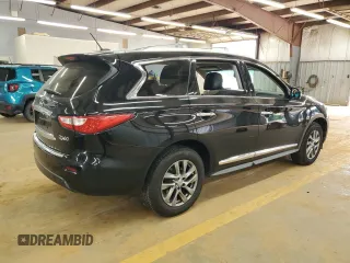 2015 Infiniti QX60 with VIN 5N1AL0MM8FC534228, listed as a Copart auction lot 59407765 with 165,761 mi miles and Salvage title. Bid and sale history available at DreamBid. Image 3.