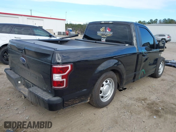 2020 Ford F-150 XL with VIN 1FTMF1C57LFC62242, listed as a IAAI auction lot 41455171 with 117,135 mi miles and . Bid and sale history available at carsss.com. Image 4.