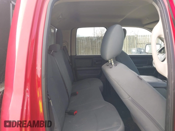 2017 Ram 1500 Express with VIN 1C6RR7FT2HS530792, listed as a IAAI auction lot 41136623 with Not Provided miles. Bid and sale history available at carsss.com. Image 8.