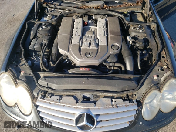 2004 Mercedes-Benz SL 55/63 AMG with VIN WDBSK74FX4F076076, listed as a Copart auction lot 77790544 with Not provided miles and Clean title. Bid and sale history available at DreamBid. Image 11.