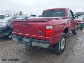 2005 Ford Ranger XL with VIN 1FTYR15EX5PA52320, listed as a IAAI auction lot 41670672 with 110,768 mi miles. Bid and sale history available at carsss.com. Image 4.