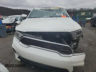 2021 Dodge Durango Citadel with VIN 1C4RDJEGXMC663118, listed as a Copart auction lot 43566615 with 83,284 mi miles and Salvage title. Bid and sale history available at DreamBid. Image 5.