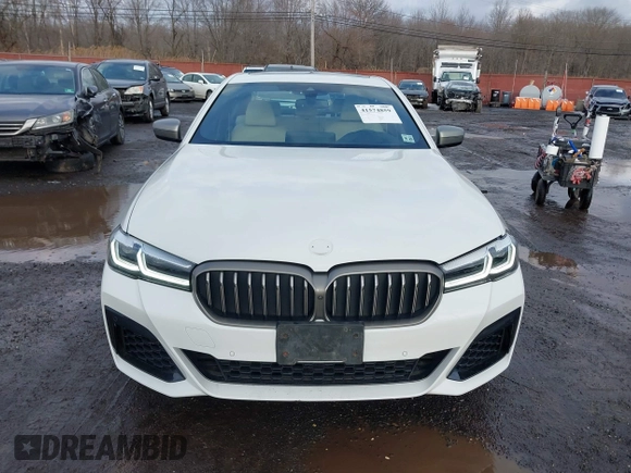 2021 BMW 5 Series M550i xDrive z VIN WBA13BK09MCF05866, wystawiony jako IAAI lot #41574859 z przebiegiem 37 822 mil mil oraz . Historia ofert i sprzedaży dostępna na DreamBid. Obrazek 12.