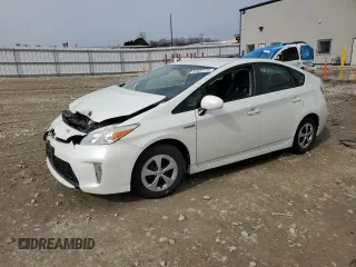 2015 Toyota Prius Four with VIN JTDKN3DU5F0452558, listed as a Copart auction lot 54937175 with Not Provided miles and Non Repairable. Bid and sale history available at carsss.com. Image 1.