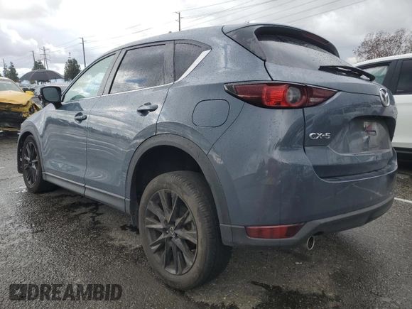 2021 Mazda CX-5 Touring with VIN JM3KFACM3M0420425, listed as a Copart auction lot 47993745 with 56,184 mi miles and Salvage Title. Bid and sale history available at carsss.com. Image 2.