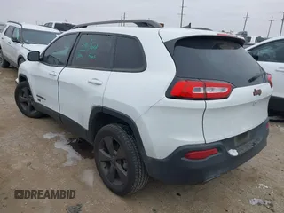 2016 Jeep Cherokee Latitude with VIN 1C4PJLCB0GW350567, listed as a IAAI auction lot 41624430 with 100,371 mi miles. Bid and sale history available at carsss.com. Image 3.