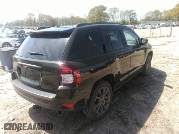 2017 Jeep Compass Sport with VIN 1C4NJCBB6HD187039, listed as a IAAI auction lot 41922499 with 127,086 mi miles and . Bid and sale history available at carsss.com. Image 4.