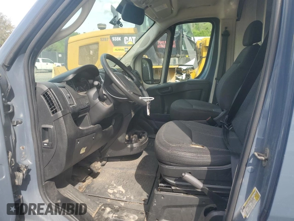 2019 Ram ProMaster Cargo with VIN 3C6TRVDG5KE513933, listed as a Copart auction lot 85761214 with 49,359 mi miles and Clean Title. Bid and sale history available at DreamBid. Image 7.
