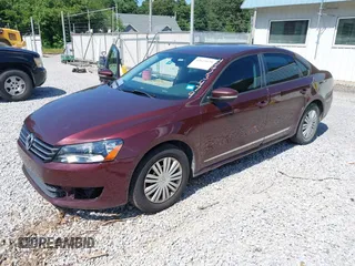 2014 Volkswagen Passat S with VIN 1VWAP7A3XEC004979, listed as a IAAI auction lot 42623479 with 195,850 mi miles and . Bid and sale history available at DreamBid. Image 2.