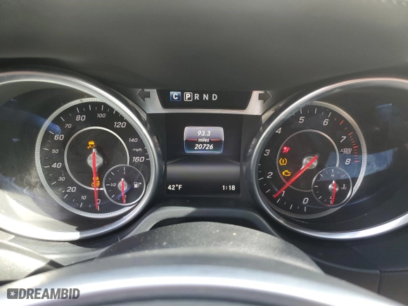 2019 Mercedes-Benz SL-Class SL 550 with VIN WDDJK7DA9KF055577, listed as a Copart auction lot 83988654 with 20,726 mi miles and Non Repairable. Bid and sale history available at carsss.com. Image 9.