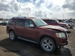 2009 Ford Explorer Limited with VIN 1FMEU85849UA26285, listed as a Copart auction lot 51648065 with 194,333 mi miles and Salvage title. Bid and sale history available at DreamBid. Image 4.