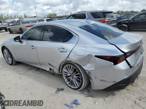 2022 Lexus IS 300 с VIN JTHDA1D22N5120116, выставлен на аукционе Copart как лот 43250735 с пробегом 5 976 миль миль и Списание • Salvage title. История ставок и продаж доступна на DreamBid. Изображение 2.