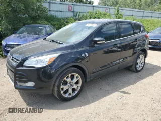 2013 Ford Escape SEL z VIN 1FMCU9HX6DUD19467, wystawiony jako Copart lot #65449505 z przebiegiem 98 627 mil mil oraz Czysty tytuł • Clean title. Historia ofert i sprzedaży dostępna na DreamBid. Obrazek 1.