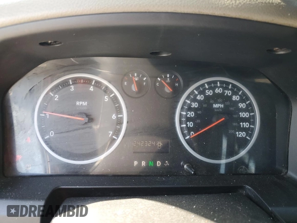 2012 Ram 1500 ST with VIN 1C6RD6FK2CS128330, listed as a Copart auction lot 86471324 with 242,324 mi miles and Salvage title. Bid and sale history available at DreamBid. Image 9.