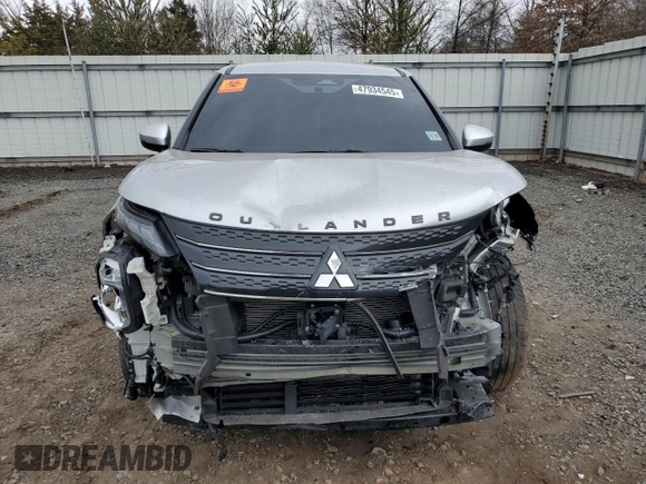 2022 Mitsubishi Outlander ES with VIN JA4J4TA89NZ027936, listed as a Copart auction lot 47934545 with 37,217 mi miles and Salvage Title. Bid and sale history available at carsss.com. Image 5.