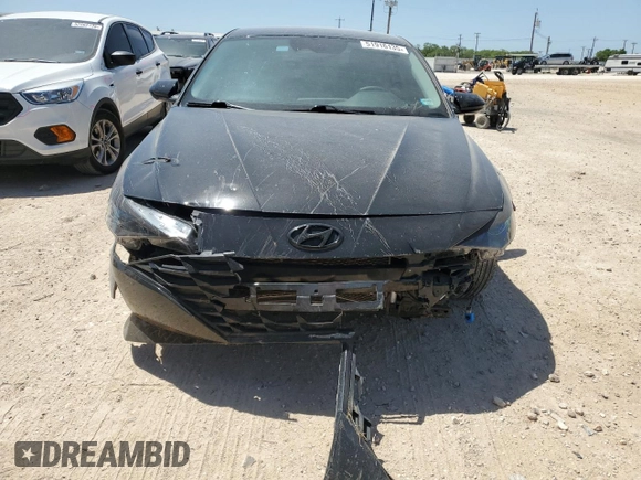 2023 Hyundai Elantra SEL with VIN 5NPLM4AG3PH092528, listed as a Copart auction lot 51916135 with 31,777 mi miles and Salvage title. Bid and sale history available at DreamBid. Image 5.