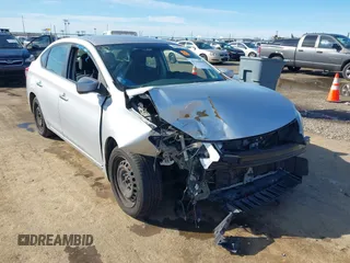 2013 Nissan Sentra SV with VIN 3N1AB7AP8DL635143, listed as a IAAI auction lot 41599598 with Not Provided miles and . Bid and sale history available at carsss.com. Image 6.