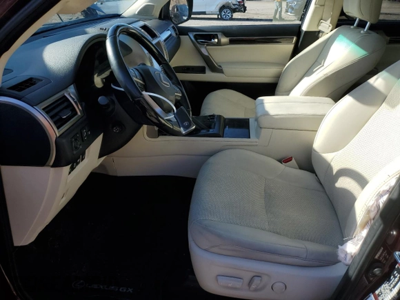2021 Lexus GX with VIN JTJAM7BX2M5302214, listed as a Copart auction lot 52643015 with 40,965 mi miles and Salvage Title. Bid and sale history available at carsss.com. Image 7.