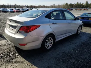 2013 Hyundai Accent GLS with VIN KMHCT4AE4DU440657, listed as a Copart auction lot 52875675 with 370,593 mi miles and Clean Title. Bid and sale history available at carsss.com. Image 3.