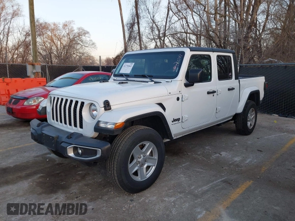 2023 Jeep Gladiator Sport S с VIN 1C6HJTAG3PL528435, выставлен на аукционе IAAI как лот 41778363 с пробегом 44 286 миль миль и . История ставок и продаж доступна на DreamBid. Изображение 17.