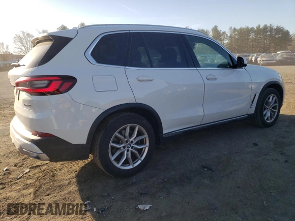 2023 BMW X5 xDrive40i with VIN 5UXCR6C0XP9P15664, listed as a Copart auction lot 47996015 with 22,849 mi miles and Salvage title. Bid and sale history available at DreamBid. Image 3.