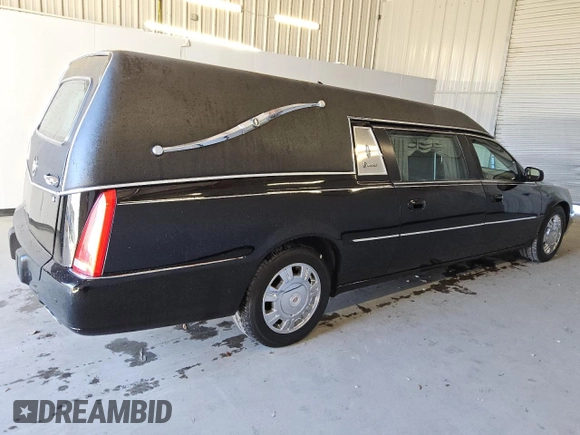 2011 Cadillac DTS Professional Funeral Coach z VIN 1GE8K8C68BU500096, wystawiony jako Copart lot #87599435 z przebiegiem 64 600 mil mil oraz Czysty tytuł • Clean title. Historia ofert i sprzedaży dostępna na DreamBid. Obrazek 3.