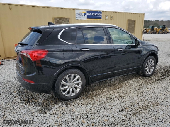 2019 Buick Envision Essence with VIN LRBFXCSA2KD043360, listed as a Copart auction lot 48172075 with 52,995 mi miles and Salvage Title. Bid and sale history available at carsss.com. Image 3.