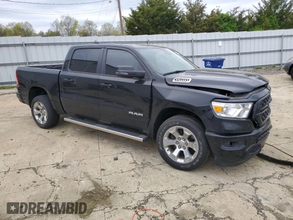 2024 Ram 1500 Big Horn z VIN 1C6SRFFTXRN125064, wystawiony jako Copart lot #53907555 z przebiegiem 44 434 mil mil oraz Szkoda całkowita • Salvage title. Historia ofert i sprzedaży dostępna na DreamBid. Obrazek 4.