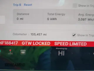2022 Tesla Model 3 with VIN 5YJ3E1EA7NF188417, listed as a IAAI auction lot 41885623 with 105,457 mi miles and . Bid and sale history available at DreamBid. Image 7.