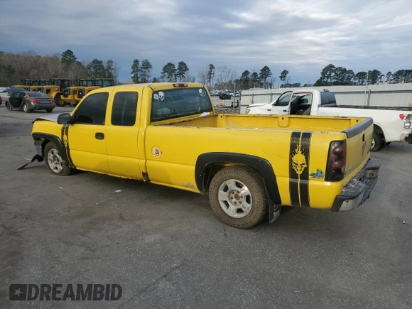 2004 Chevrolet Silverado 1500 Work Truck with VIN 1GCEC19V34E353391, listed as a Copart auction lot 48050385 with 296,421 mi miles and Salvage Title. Bid and sale history available at carsss.com. Image 2.