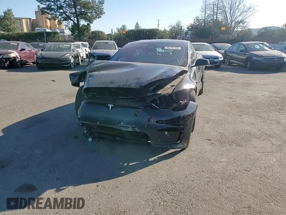 2022 Tesla Model S with VIN 5YJSA1E59NF460010, listed as a Copart auction lot 42797455 with Not provided miles and Salvage title. Bid and sale history available at DreamBid. Image 11.