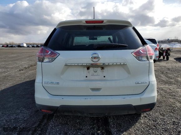2016 Nissan Rogue SV with VIN 5N1AT2MV0GC886371, listed as a Copart auction lot 50598295 with 0 mi miles and Clean Title. Bid and sale history available at carsss.com. Image 6.