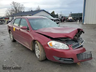 2010 Chevrolet Impala LT with VIN 2G1WB5EK9A1181643, listed as a Copart auction lot 86568984 with 126,555 mi miles and Salvage Title. Bid and sale history available at carsss.com. Image 4.